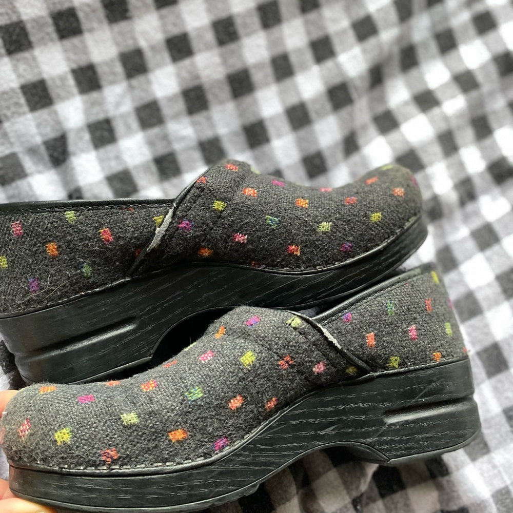 Dansko Felt Vegan Clogs Size 40